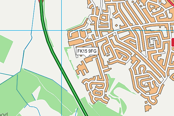 FK15 9FG map - OS VectorMap District (Ordnance Survey) FK15 9FG map - OS VectorMap District (Ordnance Survey)