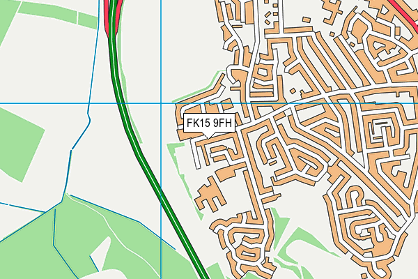 FK15 9FH map - OS VectorMap District (Ordnance Survey) FK15 9FH map - OS VectorMap District (Ordnance Survey)