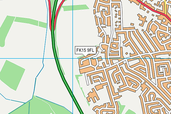 FK15 9FL map - OS VectorMap District (Ordnance Survey) FK15 9FL map - OS VectorMap District (Ordnance Survey)