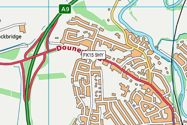 FK15 9HY map - OS VectorMap District (Ordnance Survey) FK15 9HY map - OS VectorMap District (Ordnance Survey)