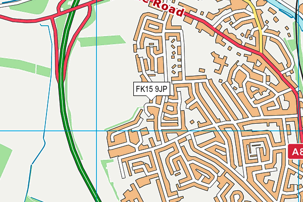 FK15 9JP map - OS VectorMap District (Ordnance Survey) FK15 9JP map - OS VectorMap District (Ordnance Survey)