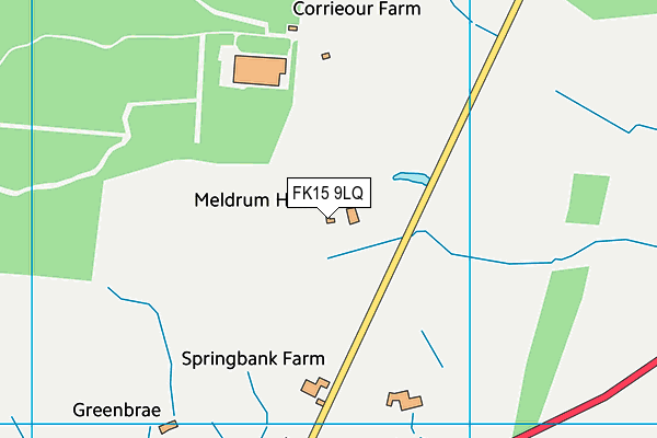 FK15 9LQ map - OS VectorMap District (Ordnance Survey) FK15 9LQ map - OS VectorMap District (Ordnance Survey)