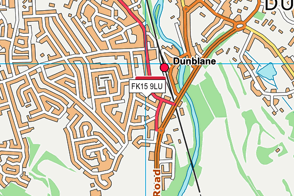 FK15 9LU map - OS VectorMap District (Ordnance Survey) FK15 9LU map - OS VectorMap District (Ordnance Survey)