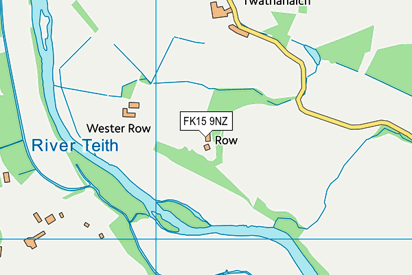 FK15 9NZ map - OS VectorMap District (Ordnance Survey) FK15 9NZ map - OS VectorMap District (Ordnance Survey)