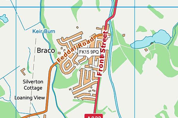 FK15 9PQ map - OS VectorMap District (Ordnance Survey) FK15 9PQ map - OS VectorMap District (Ordnance Survey)