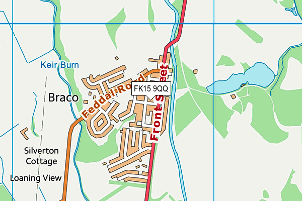 FK15 9QQ map - OS VectorMap District (Ordnance Survey) FK15 9QQ map - OS VectorMap District (Ordnance Survey)
