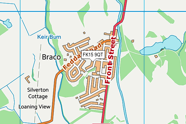 FK15 9QT map - OS VectorMap District (Ordnance Survey) FK15 9QT map - OS VectorMap District (Ordnance Survey)