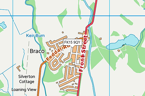 FK15 9QY map - OS VectorMap District (Ordnance Survey) FK15 9QY map - OS VectorMap District (Ordnance Survey)