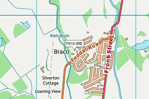 FK15 9RE map - OS VectorMap District (Ordnance Survey) FK15 9RE map - OS VectorMap District (Ordnance Survey)