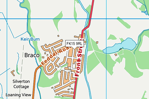 FK15 9RL map - OS VectorMap District (Ordnance Survey) FK15 9RL map - OS VectorMap District (Ordnance Survey)