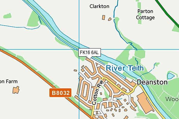 FK16 6AL map - OS VectorMap District (Ordnance Survey) FK16 6AL map - OS VectorMap District (Ordnance Survey)
