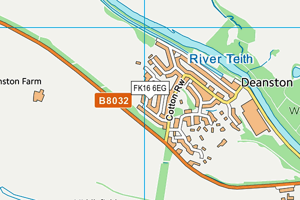 FK16 6EG map - OS VectorMap District (Ordnance Survey) FK16 6EG map - OS VectorMap District (Ordnance Survey)