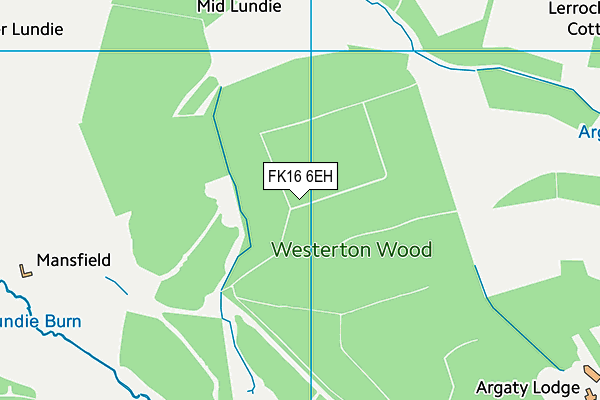 FK16 6EH map - OS VectorMap District (Ordnance Survey) FK16 6EH map - OS VectorMap District (Ordnance Survey)