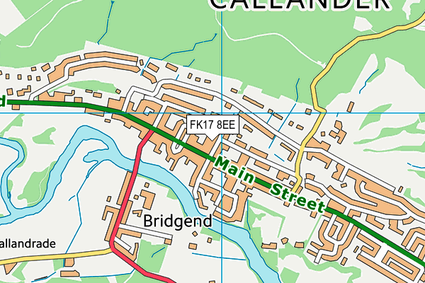FK17 8EE map - OS VectorMap District (Ordnance Survey) FK17 8EE map - OS VectorMap District (Ordnance Survey)