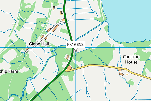 FK19 8NS map - OS VectorMap District (Ordnance Survey) FK19 8NS map - OS VectorMap District (Ordnance Survey)