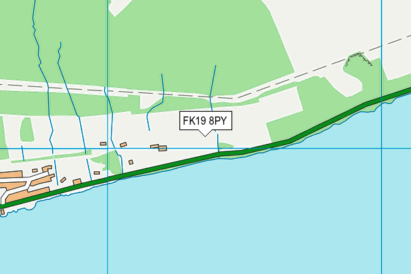 FK19 8PY map - OS VectorMap District (Ordnance Survey) FK19 8PY map - OS VectorMap District (Ordnance Survey)