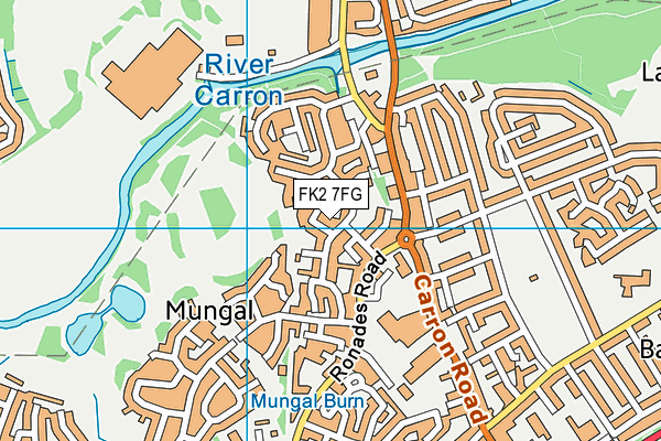 FK2 7FG map - OS VectorMap District (Ordnance Survey) FK2 7FG map - OS VectorMap District (Ordnance Survey)