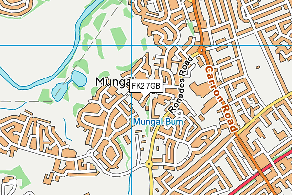 FK2 7GB map - OS VectorMap District (Ordnance Survey) FK2 7GB map - OS VectorMap District (Ordnance Survey)