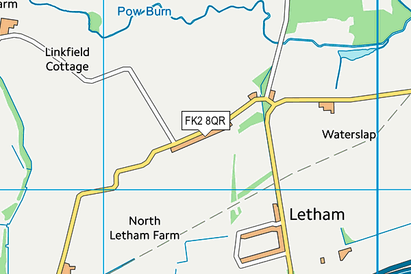 FK2 8QR map - OS VectorMap District (Ordnance Survey) FK2 8QR map - OS VectorMap District (Ordnance Survey)