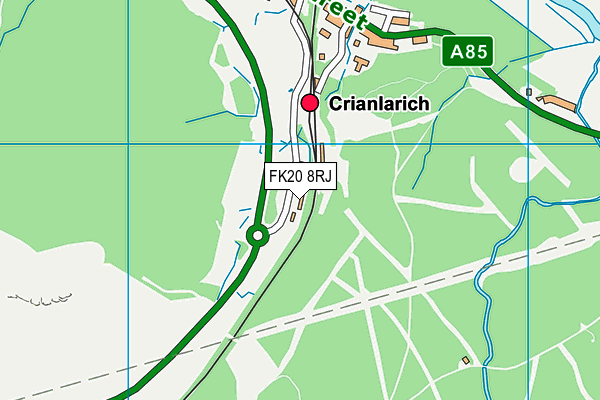 FK20 8RJ map - OS VectorMap District (Ordnance Survey) FK20 8RJ map - OS VectorMap District (Ordnance Survey)