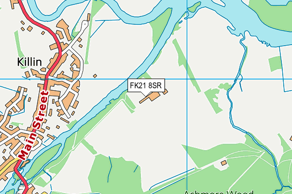 FK21 8SR map - OS VectorMap District (Ordnance Survey) FK21 8SR map - OS VectorMap District (Ordnance Survey)