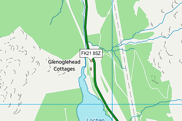 FK21 8SZ map - OS VectorMap District (Ordnance Survey) FK21 8SZ map - OS VectorMap District (Ordnance Survey)