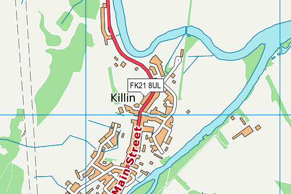 FK21 8UL map - OS VectorMap District (Ordnance Survey) FK21 8UL map - OS VectorMap District (Ordnance Survey)