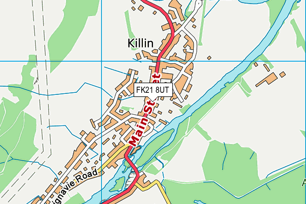 FK21 8UT map - OS VectorMap District (Ordnance Survey) FK21 8UT map - OS VectorMap District (Ordnance Survey)