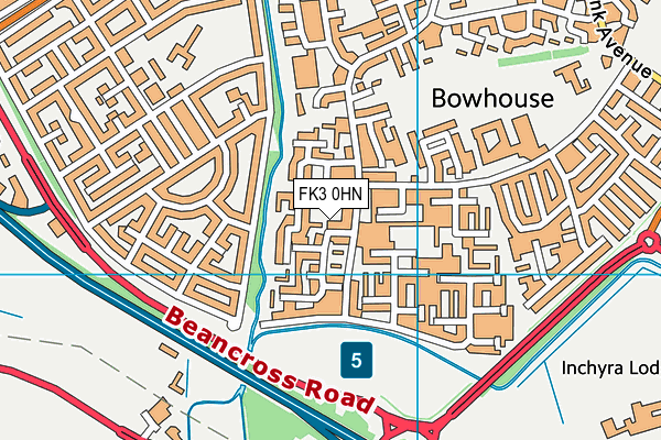 FK3 0HN map - OS VectorMap District (Ordnance Survey) FK3 0HN map - OS VectorMap District (Ordnance Survey)