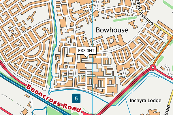 FK3 0HT map - OS VectorMap District (Ordnance Survey) FK3 0HT map - OS VectorMap District (Ordnance Survey)