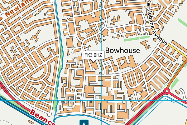 FK3 0HZ map - OS VectorMap District (Ordnance Survey) FK3 0HZ map - OS VectorMap District (Ordnance Survey)
