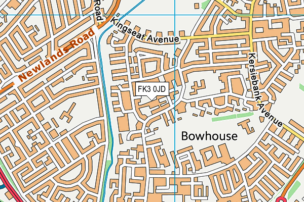 FK3 0JD map - OS VectorMap District (Ordnance Survey) FK3 0JD map - OS VectorMap District (Ordnance Survey)