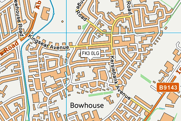 FK3 0LG map - OS VectorMap District (Ordnance Survey) FK3 0LG map - OS VectorMap District (Ordnance Survey)
