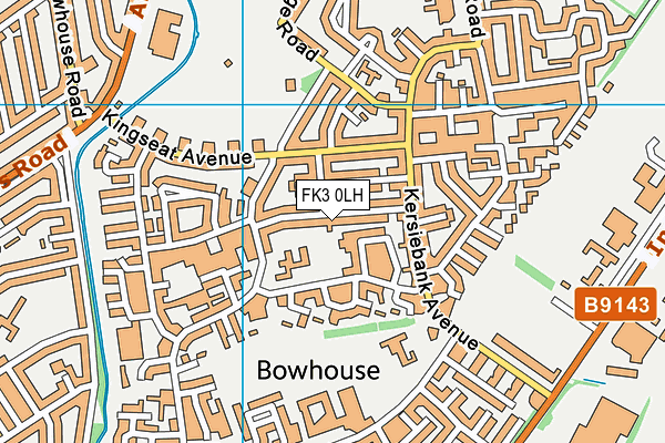 FK3 0LH map - OS VectorMap District (Ordnance Survey) FK3 0LH map - OS VectorMap District (Ordnance Survey)