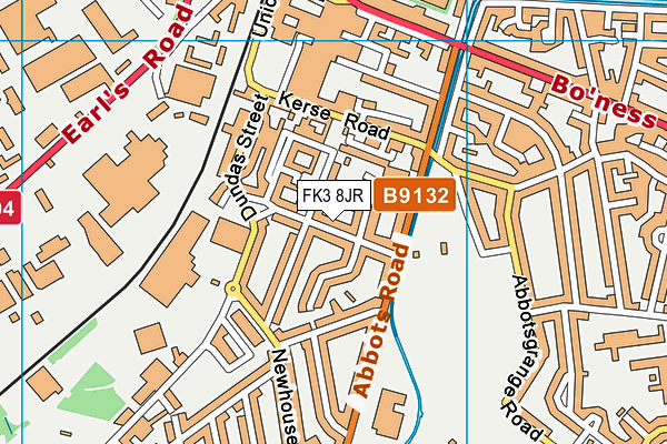 FK3 8JR map - OS VectorMap District (Ordnance Survey) FK3 8JR map - OS VectorMap District (Ordnance Survey)