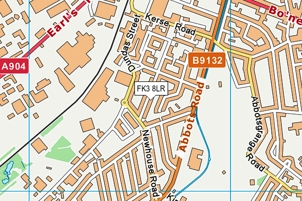 FK3 8LR map - OS VectorMap District (Ordnance Survey) FK3 8LR map - OS VectorMap District (Ordnance Survey)