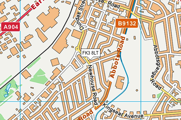FK3 8LT map - OS VectorMap District (Ordnance Survey) FK3 8LT map - OS VectorMap District (Ordnance Survey)