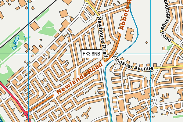 FK3 8NB map - OS VectorMap District (Ordnance Survey) FK3 8NB map - OS VectorMap District (Ordnance Survey)