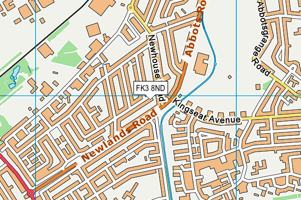 FK3 8ND map - OS VectorMap District (Ordnance Survey) FK3 8ND map - OS VectorMap District (Ordnance Survey)