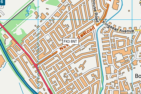 FK3 8NT map - OS VectorMap District (Ordnance Survey) FK3 8NT map - OS VectorMap District (Ordnance Survey)