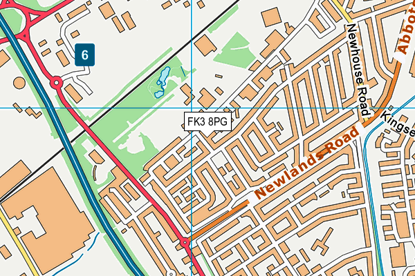 FK3 8PG map - OS VectorMap District (Ordnance Survey) FK3 8PG map - OS VectorMap District (Ordnance Survey)