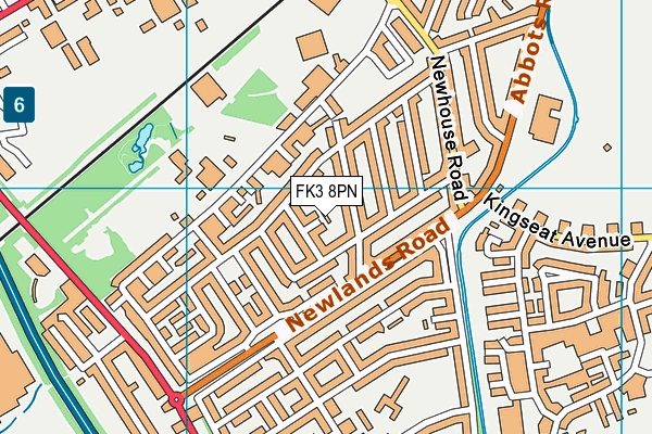 FK3 8PN map - OS VectorMap District (Ordnance Survey) FK3 8PN map - OS VectorMap District (Ordnance Survey)