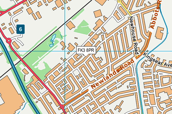 FK3 8PR map - OS VectorMap District (Ordnance Survey) FK3 8PR map - OS VectorMap District (Ordnance Survey)
