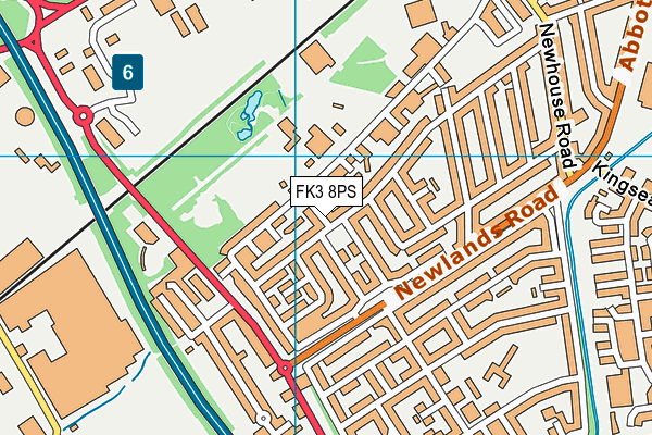 FK3 8PS map - OS VectorMap District (Ordnance Survey) FK3 8PS map - OS VectorMap District (Ordnance Survey)