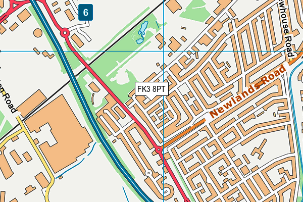FK3 8PT map - OS VectorMap District (Ordnance Survey) FK3 8PT map - OS VectorMap District (Ordnance Survey)