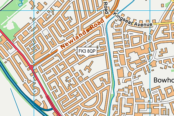 FK3 8QP map - OS VectorMap District (Ordnance Survey) FK3 8QP map - OS VectorMap District (Ordnance Survey)