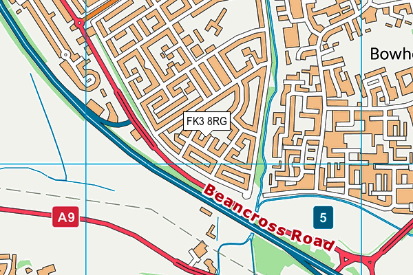 FK3 8RG map - OS VectorMap District (Ordnance Survey) FK3 8RG map - OS VectorMap District (Ordnance Survey)