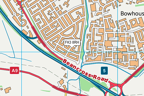 FK3 8RH map - OS VectorMap District (Ordnance Survey) FK3 8RH map - OS VectorMap District (Ordnance Survey)