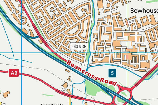 FK3 8RN map - OS VectorMap District (Ordnance Survey) FK3 8RN map - OS VectorMap District (Ordnance Survey)