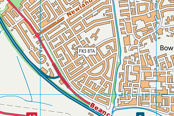FK3 8TA map - OS VectorMap District (Ordnance Survey) FK3 8TA map - OS VectorMap District (Ordnance Survey)